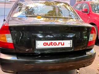 2005 Hyundai Accent ТагАЗ II, чёрный, 199999 рублей, вид 5