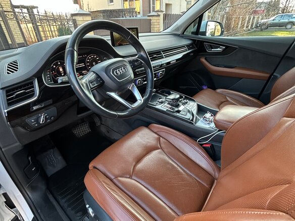 2019 Audi Q7 II (4M), белый, 4200000 рублей - вид 7