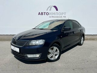 2016 Skoda Rapid I, синий, 1100000 рублей, вид 1