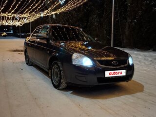 2014 Lada (ВАЗ) Priora I Рестайлинг, серебристый, 550000 рублей, вид 1