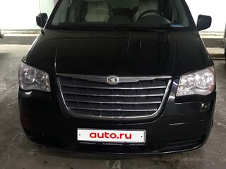 2010 Chrysler Town & Country V, чёрный, 1450000 рублей, вид 1