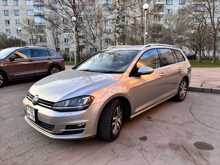 2014 Volkswagen Golf VII, серебристый, 1370000 рублей, вид 4