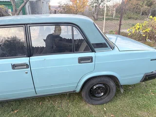 2003 Lada (ВАЗ) 2107, голубой, 130000 рублей, вид 4