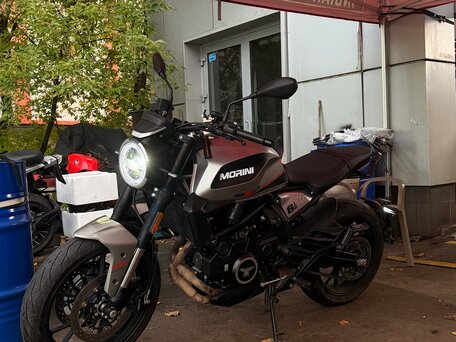 2024 Moto Morini Seiemmezzo STR, серый, 550000 рублей, вид 4