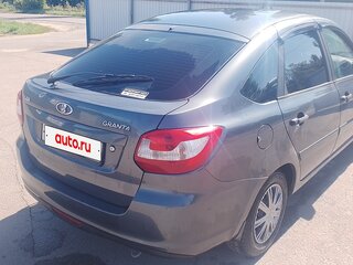 2016 Lada (ВАЗ) Granta I, серебристый, 385000 рублей, вид 4