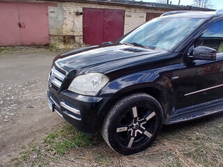 2011 Mercedes-Benz GL-Класс 350 I (X164) Рестайлинг, чёрный, 1292000 рублей, вид 2