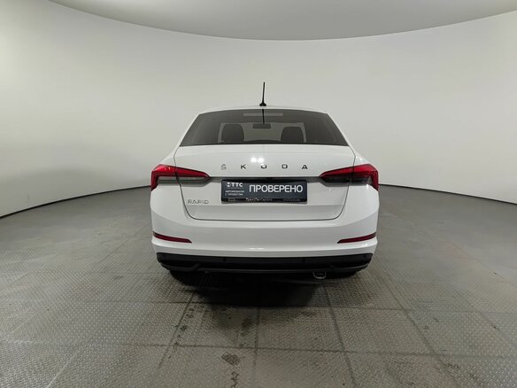 2021 Skoda Rapid II, белый - вид 5
