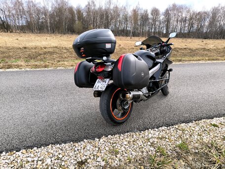 2002 Kawasaki ZZR 1200, чёрный, 425000 рублей, вид 5