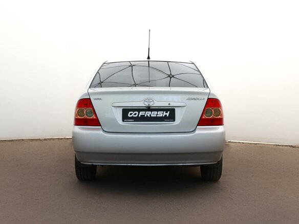 2006 Toyota Corolla IX (E120, E130) Рестайлинг, серебристый - вид 4