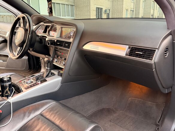 2010 Audi A6 III (C6) Рестайлинг, чёрный - вид 10
