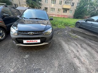 2015 Lada (ВАЗ) Kalina Cross II, чёрный, 590000 рублей, вид 2