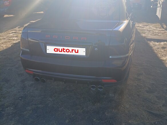 2011 Lada (ВАЗ) Priora I, чёрный, 450000 рублей - вид 4