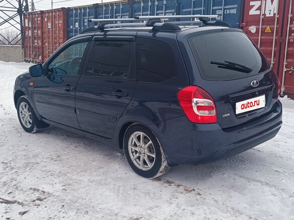 2014 Lada (ВАЗ) Kalina II, синий, 450000 рублей - вид 2