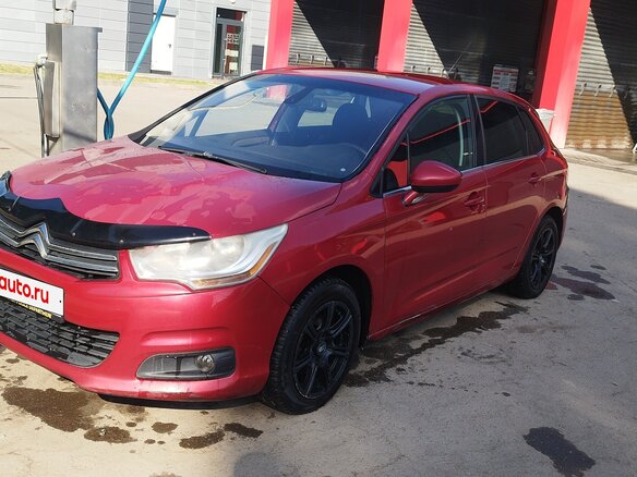 2012 Citroen C4 II, красный, 650000 рублей