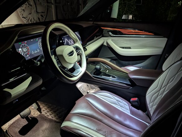 2021 Geely Monjaro (Xingyue L) I, серый - вид 5