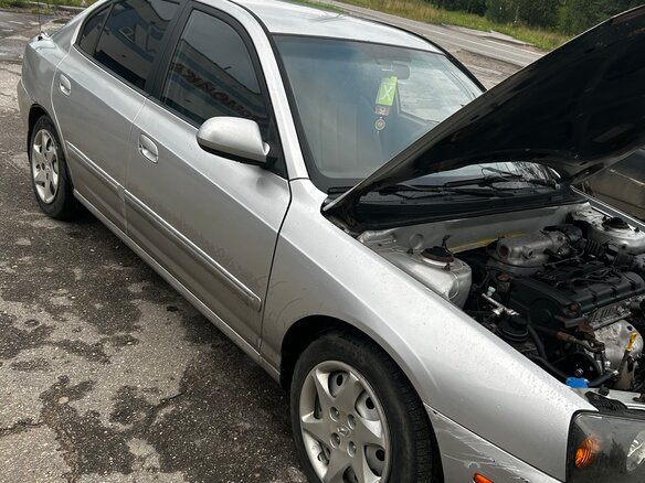2003 Hyundai Elantra III (XD2) Рестайлинг, серый, 280000 рублей - вид 3