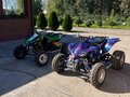 2007 Yamaha YFZ 450, синий - вид 10