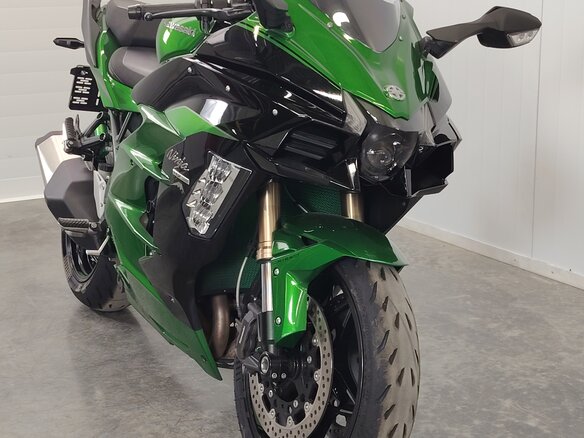 2018 Kawasaki Ninja H2 SX, зелёный, 1429000 рублей - вид 9