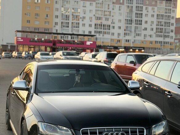 2007 Audi S5 I (8T), чёрный, 950000 рублей - вид 3