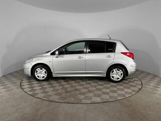 2010 Nissan Tiida I Рестайлинг, серебристый, 400600 рублей, вид 5