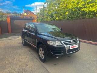 2004 Volkswagen Touareg I, чёрный, 1250000 рублей, вид 2