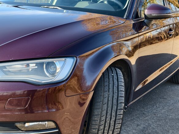 2015 Audi A3 III (8V), пурпурный, 1100000 рублей - вид 26
