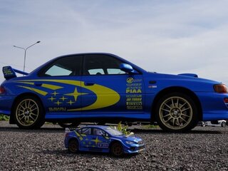 1999 Subaru Impreza WRX I, синий, 1950000 рублей, вид 1