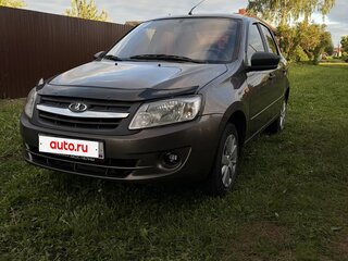 2014 Lada (ВАЗ) Granta I, коричневый, 420000 рублей, вид 1