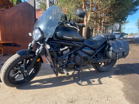 2020 Kawasaki EN650 Vulcan S, чёрный, 830000 рублей, вид 4