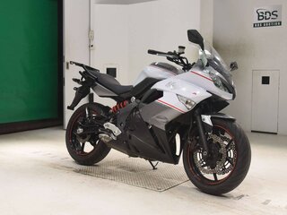 2013 Kawasaki ER-4F (Ninja 400R), белый, 349000 рублей, вид 4