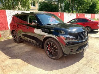 2013 Infiniti QX80 I, чёрный, 2800000 рублей, вид 3