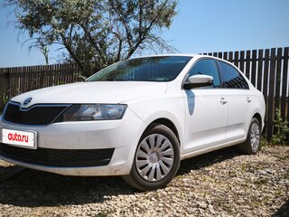 2018 Skoda Rapid I Рестайлинг, белый, 835000 рублей, вид 1
