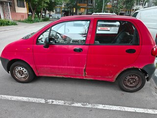 2002 Daewoo Matiz I Рестайлинг, красный, 80000 рублей, вид 5