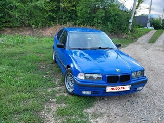 1997 BMW 3 серии Compact 318i III (E36), синий, 500000 рублей, вид 2
