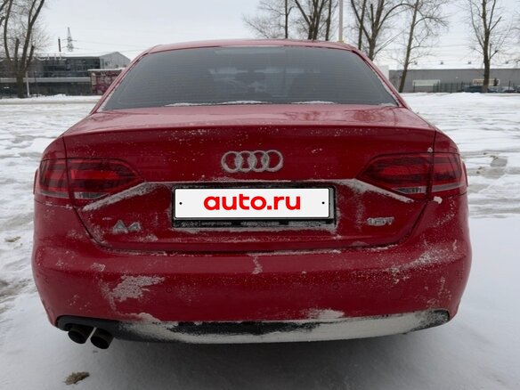 2009 Audi A4 IV (B8), красный, 740000 рублей - вид 10