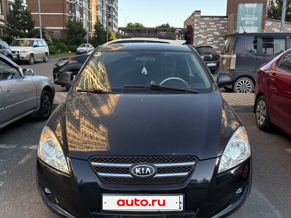 2008 Kia Ceed I, чёрный, 600000 рублей - вид 1