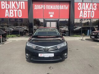2014 Toyota Corolla XI (E160, E170, E180), чёрный, 1180000 рублей, вид 2