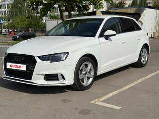 2016 Audi A3 III (8V) Рестайлинг, белый, 1390000 рублей, вид 1