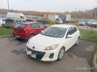 2012 Mazda 3 II (BL) Рестайлинг, белый, 850000 рублей, вид 3
