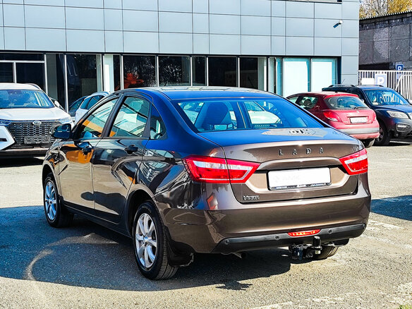 2019 Lada (ВАЗ) Vesta I, коричневый - вид 7