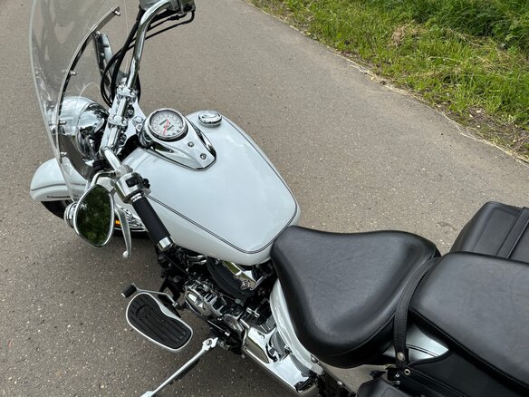 2009 Yamaha XVS650 Drag Star, белый, 550000 рублей - вид 8