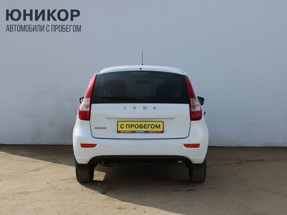 2018 Lada (ВАЗ) Granta I Рестайлинг, белый, 629000 рублей - вид 4