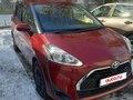 2019 Toyota Sienta II Рестайлинг, красный, 1480000 рублей