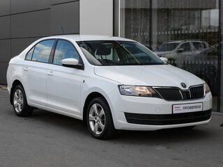 2014 Skoda Rapid I, белый, 898000 рублей, вид 3