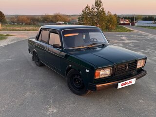 2007 Lada (ВАЗ) 2107, зелёный, 95000 рублей, вид 4