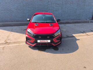 2017 Lada (ВАЗ) Vesta I, красный, 1000000 рублей, вид 3