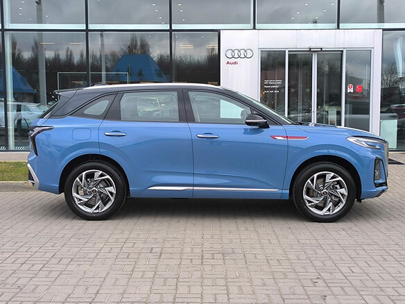 2025 Hongqi HS3, голубой - вид 3