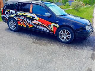 2003 Volkswagen Golf IV, чёрный, 350000 рублей, вид 2