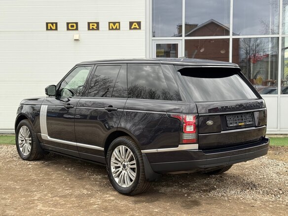 2013 Land Rover Range Rover IV, чёрный - вид 6