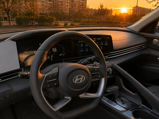 2024 Hyundai Elantra N Line VII (CN7) Рестайлинг, белый, 1875000 рублей, вид 5